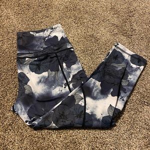 Blue Floral Pocket Light n Tights